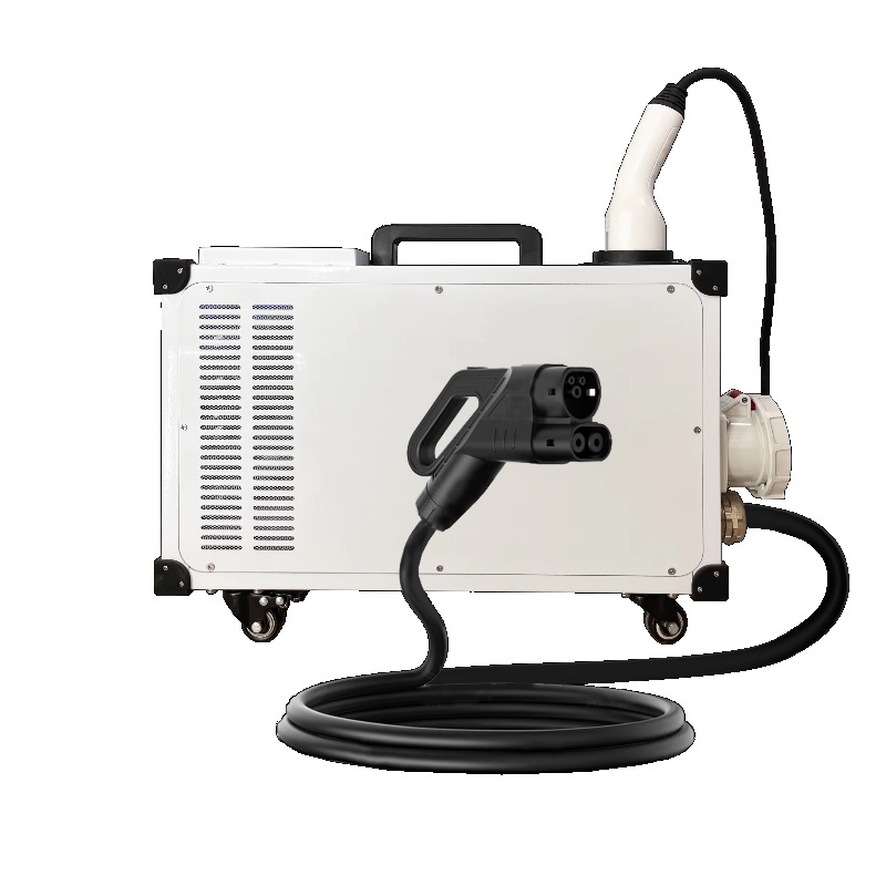 شاحن سيارات كهربائية محمول 202 - مراجعة Portable Dc Fast Charger 20Kw Ccs2 وسعره