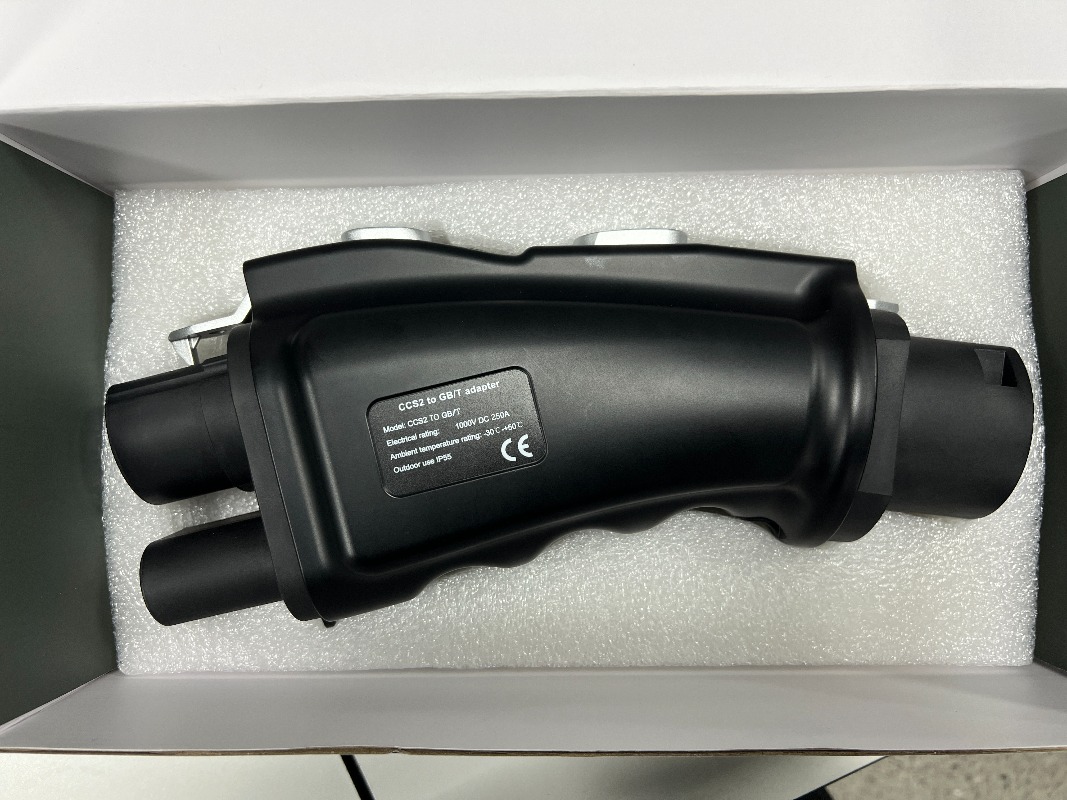 محول شحن السيارات الكهربائية م - مراجعة Gb/T To Ccs2 200A Fast Charging Adapter وسعره